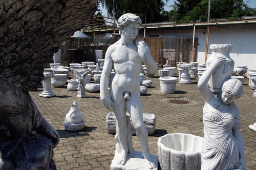 Adonis skulpture statue - adonis, david