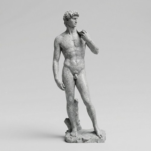 David von michelangelo statue - david,