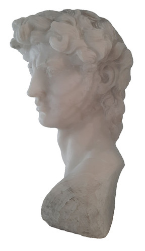 Marmorbüste kopf david - marmorbüste,, "david"