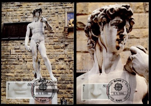 David skulptur von - david.,
