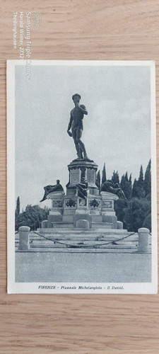Postkarte florenz piazzale - postkarte,