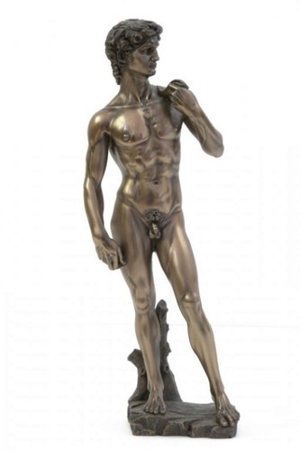 David bronze michelangelo - david,
