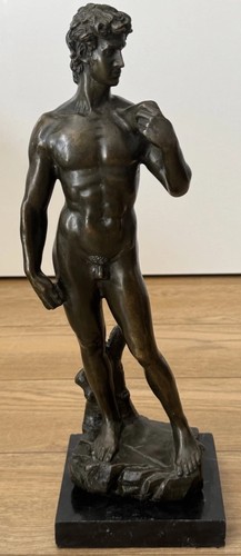 Vintage bronze michelangelo - vintage,