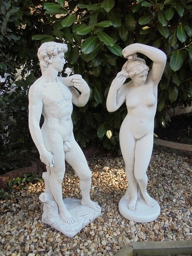 Steinfiguren david von - steinfiguren, "david