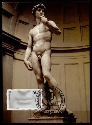 David skulptur von - david.,