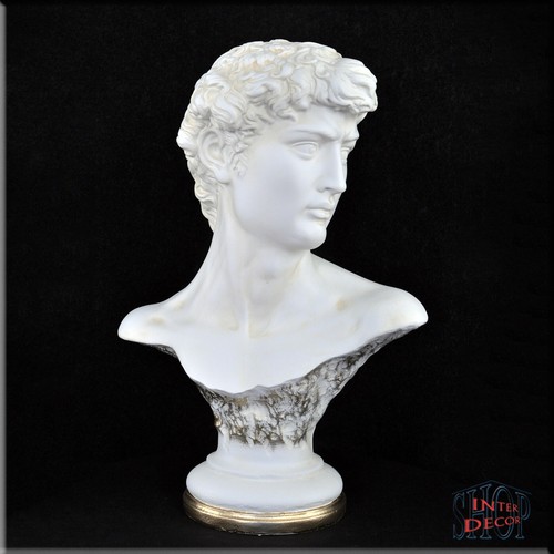 Figur büste david - figur,